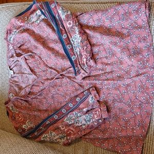 Lucky Brand Peasant Blouse